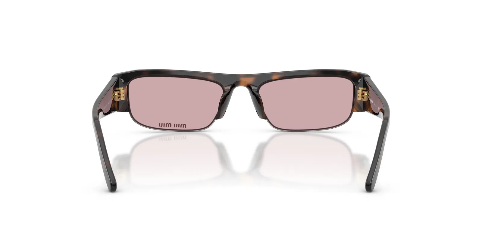 Miu B07S Sunglasses - Havana Mauve - view 4